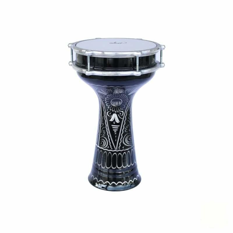 دربوکای ترکی سولو DKD-222E از Dest Percussion با بدنه آلومینیومی حکاکی شده