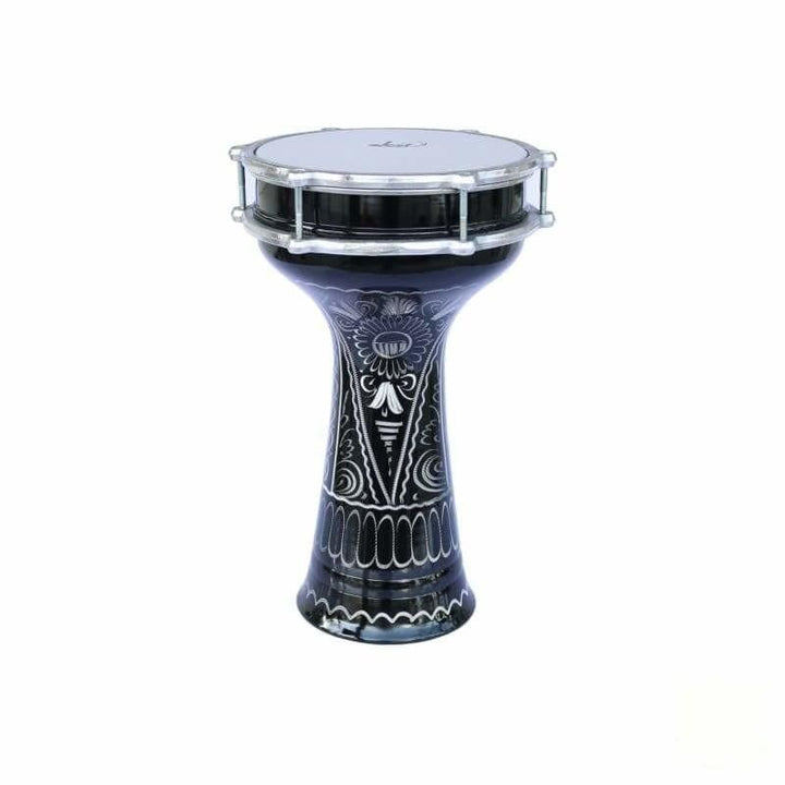 دربوکای ترکی سولو DKD-222E از Dest Percussion با بدنه آلومینیومی حکاکی شده