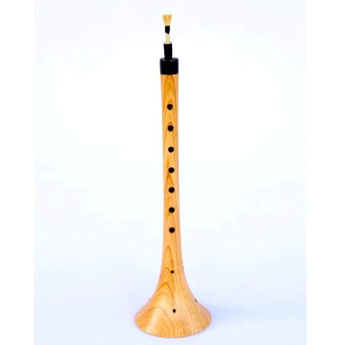 Dest Turkish zurna MZ-201 with wooden body and double reed